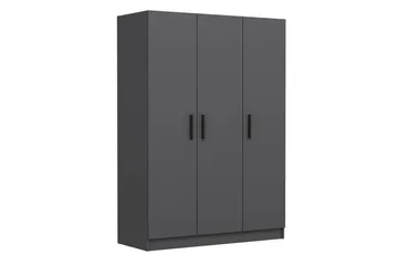 Vaatekaappi Cambrian 135 cm - Antrasiitti - Säilytys - Vaatesäilytys - Vaatekaappi