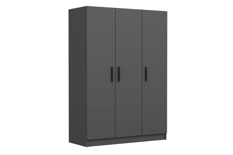 Vaatekaappi Cambrian 135 cm - Antrasiitti - Säilytys - Vaatesäilytys - Vaatekaappi