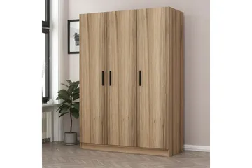 Vaatekaappi Cambrian 135 cm - Tammi - Säilytys - Vaatesäilytys - Vaatekaappi