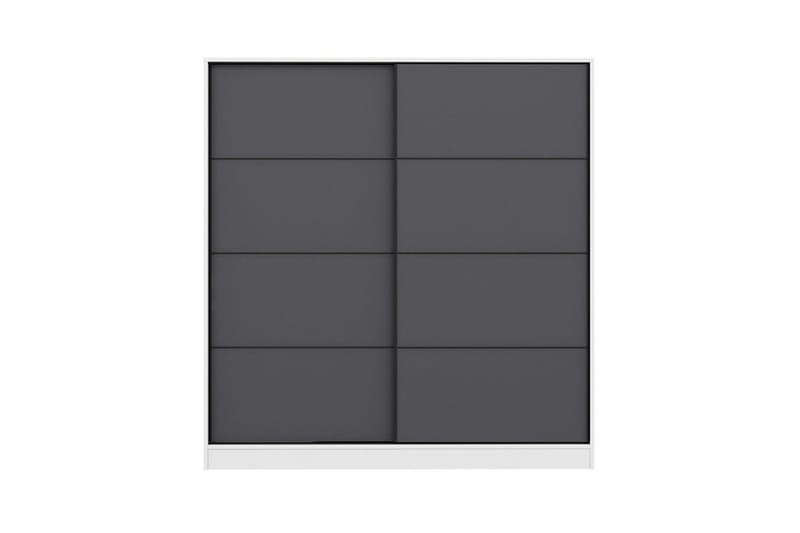 Vaatekaappi Cambrian 180 cm - Antrasiitti - Säilytys - Vaatesäilytys - Vaatekaappi