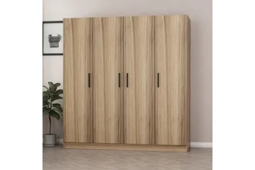 Vaatekaappi Cambrian 180 cm - Ruskea - Säilytys - Vaatesäilytys - Vaatekaappi