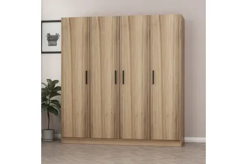 Vaatekaappi Cambrian 180 cm - Ruskea - Säilytys - Vaatesäilytys - Vaatekaappi