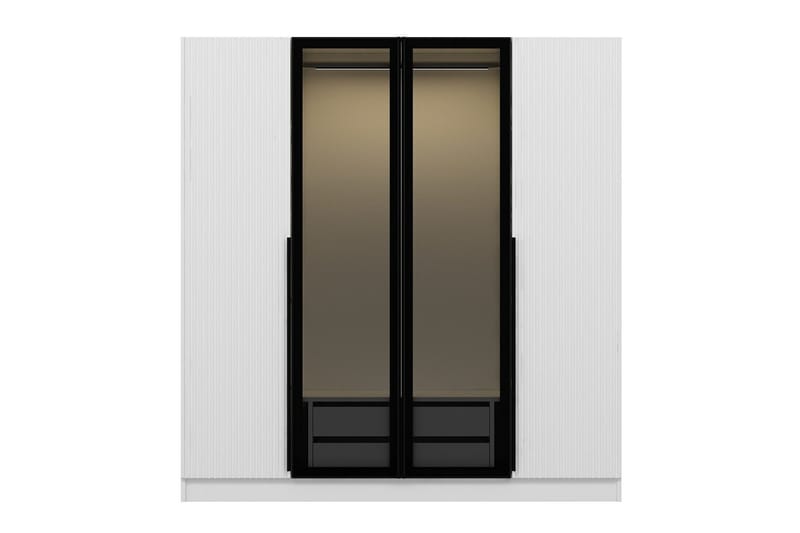 Vaatekaappi Cambrian 180 cm - Valkoinen - Säilytys - Vaatesäilytys - Vaatekaappi