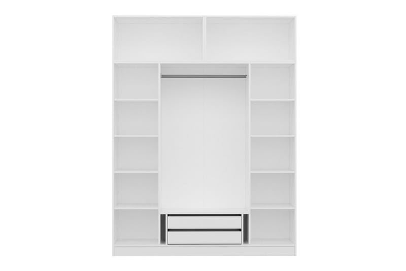 Vaatekaappi Cambrian 180 cm - Valkoinen - Säilytys - Vaatesäilytys - Vaatekaappi