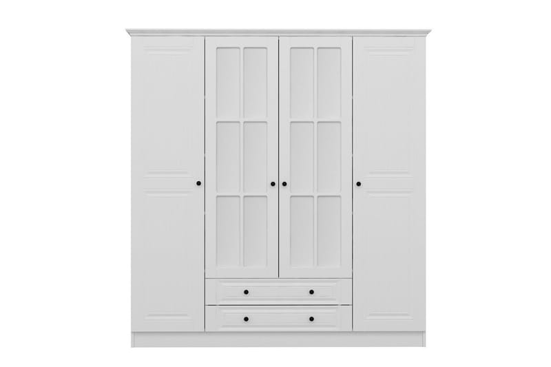 Vaatekaappi Cambrian 180 cm - Valkoinen - Säilytys - Vaatesäilytys - Vaatekaappi
