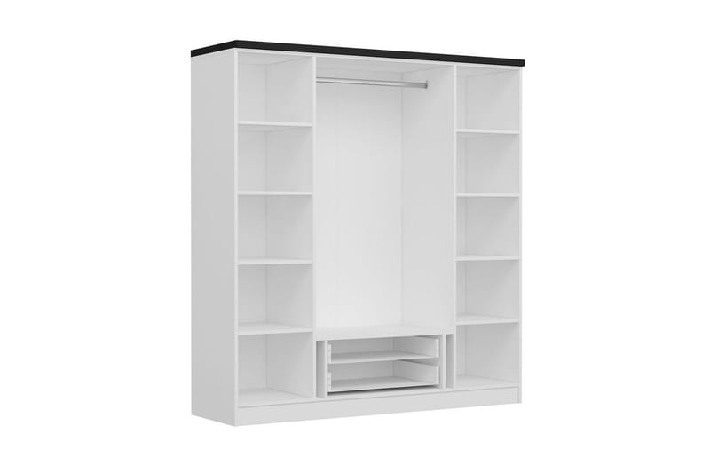 Vaatekaappi Cambrian 180 cm - Valkoinen - Säilytys - Vaatesäilytys - Vaatekaappi