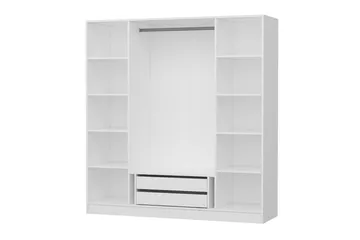 Vaatekaappi Cambrian 180 cm - Valkoinen - Säilytys - Vaatesäilytys - Vaatekaappi