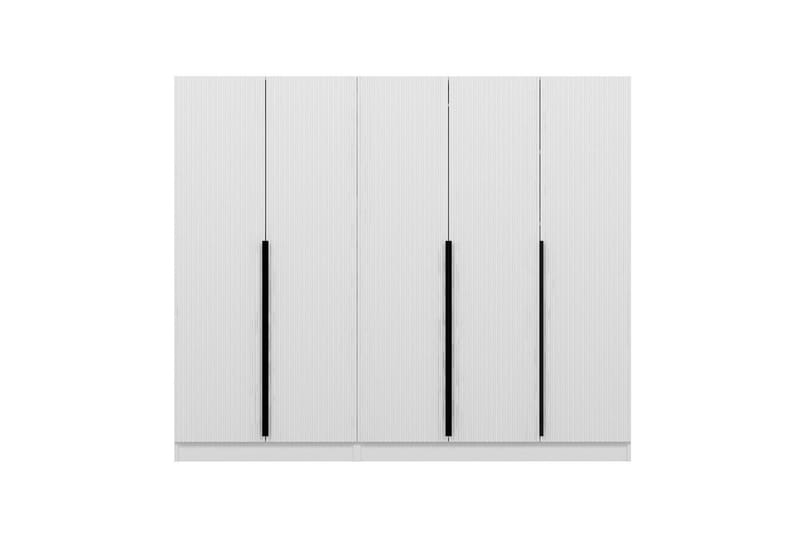 Vaatekaappi Cambrian 225 cm - Valkoinen - Säilytys - Vaatesäilytys - Vaatekaappi