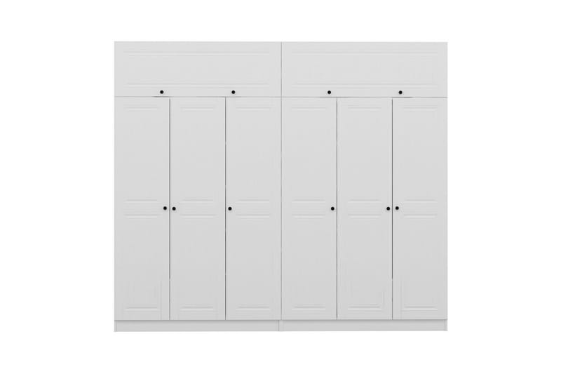 Vaatekaappi Cambrian 270 cm - Valkoinen - Säilytys - Vaatesäilytys - Vaatekaappi