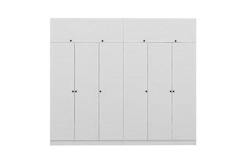 Vaatekaappi Cambrian 270 cm - Valkoinen - Säilytys - Vaatesäilytys - Vaatekaappi