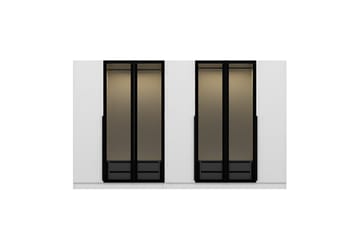 Vaatekaappi Cambrian 315 cm - Valkoinen - Säilytys - Vaatesäilytys - Vaatekaappi