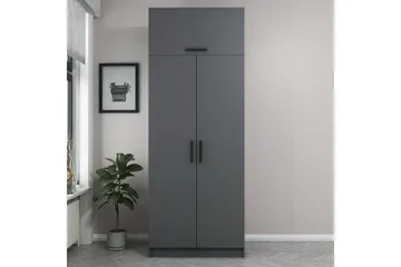 Vaatekaappi Cambrian 90 cm - Antrasiitti - Säilytys - Vaatesäilytys - Vaatekaappi