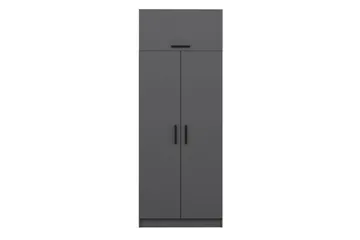 Vaatekaappi Cambrian 90 cm - Antrasiitti - Säilytys - Vaatesäilytys - Vaatekaappi