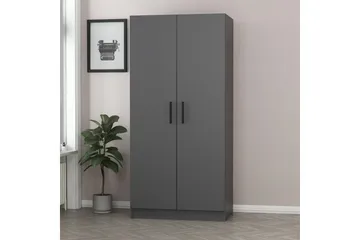 Vaatekaappi Cambrian 90 cm - Antrasiitti - Säilytys - Vaatesäilytys - Vaatekaappi