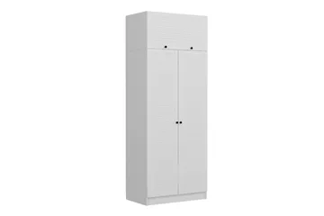 Vaatekaappi Cambrian 90 cm - Valkoinen - Säilytys - Vaatesäilytys - Vaatekaappi