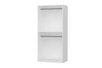 Vaatekaappi Cambrian 90 cm - Valkoinen - Säilytys - Vaatesäilytys - Vaatekaappi