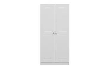 Vaatekaappi Cambrian 90 cm - Valkoinen - Säilytys - Vaatesäilytys - Vaatekaappi