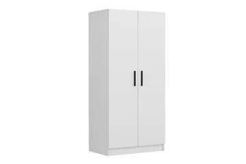 Vaatekaappi Cambrian 90 cm - Valkoinen - Säilytys - Vaatesäilytys - Vaatekaappi