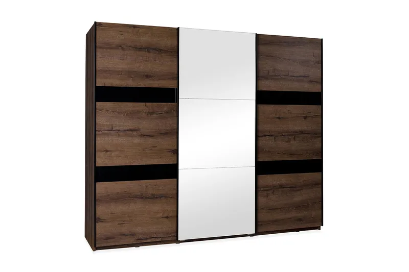 Vaatekaappi Charon 250 cm, Puu