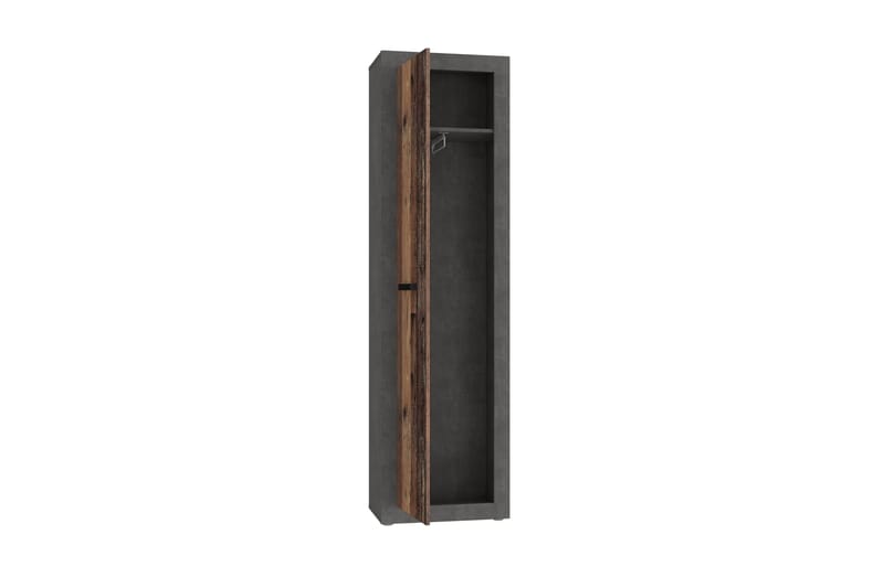 Vaatekaappi Dagopol 34x54 cm - Ruskea/Harmaa - Säilytys - Vaatesäilytys - Vaatekaappi