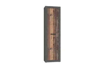 Vaatekaappi Dagopol 34x54 cm - Ruskea/Harmaa - Säilytys - Vaatesäilytys - Vaatekaappi
