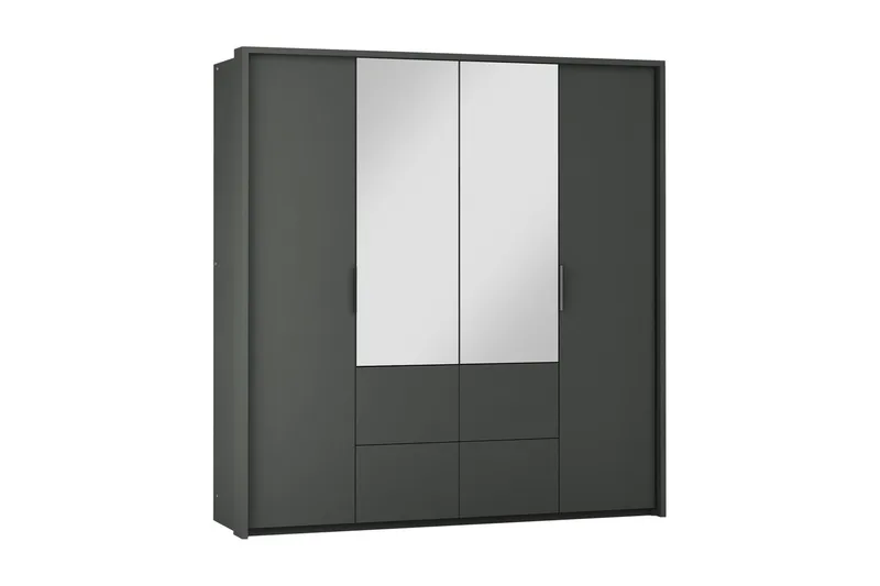 Vaatekaappi Dahlton 208 cm, Harmaa