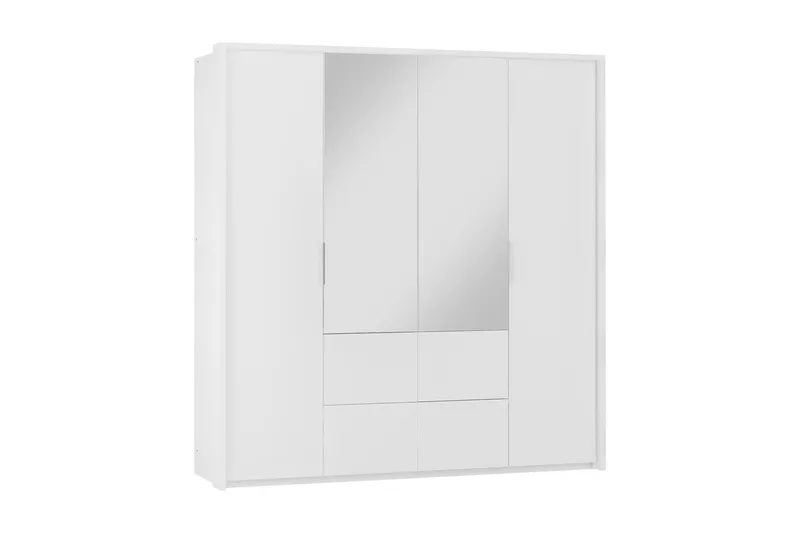 Vaatekaappi Dahlton 208 cm, Valkoinen