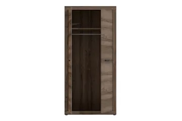 Vaatekaappi Dimitritov 52x94 cm - Ruskea - Säilytys - Vaatesäilytys - Vaatekaappi