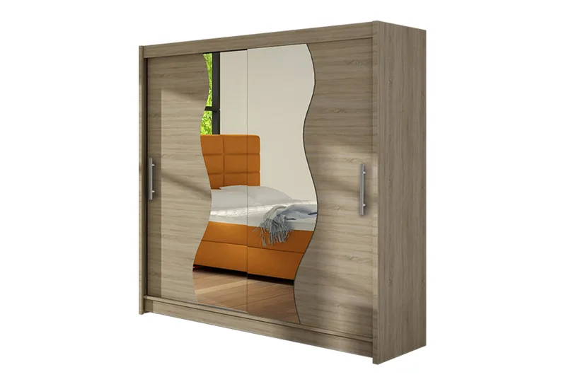 Vaatekaappi Douglas 180 cm, Tammi