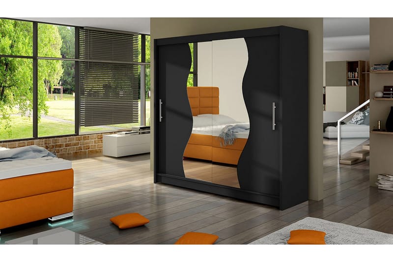 Vaatekaappi Douglas - Musta - Säilytys - Vaatesäilytys - Vaatekaappi