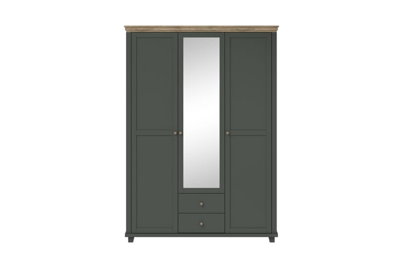 Vaatekaappi Drumin 42x90 cm - Vihreä/Luonnonväri - Säilytys - Vaatesäilytys - Vaatekaappi