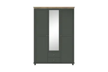 Vaatekaappi Drumin 42x90 cm - Vihreä/Luonnonväri - Säilytys - Vaatesäilytys - Vaatekaappi