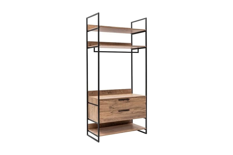 Vaatekaappi Dynamica 104x52 cm - Luonnonväri - Säilytys - Vaatesäilytys - Vaatekaappi