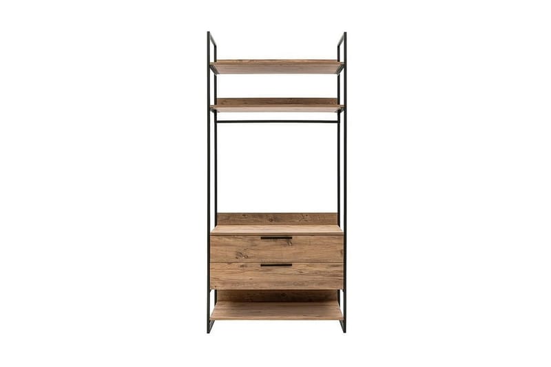 Vaatekaappi Dynamica 104x52 cm - Luonnonväri - Säilytys - Vaatesäilytys - Vaatekaappi
