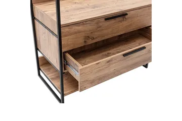 Vaatekaappi Dynamica 104x52 cm - Luonnonväri - Säilytys - Vaatesäilytys - Vaatenaulakko - Koukkunaulakot
