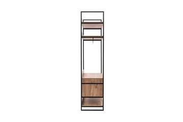 Vaatekaappi Dynamica 104x52 cm - Luonnonväri - Säilytys - Vaatesäilytys - Vaatenaulakko - Koukkunaulakot