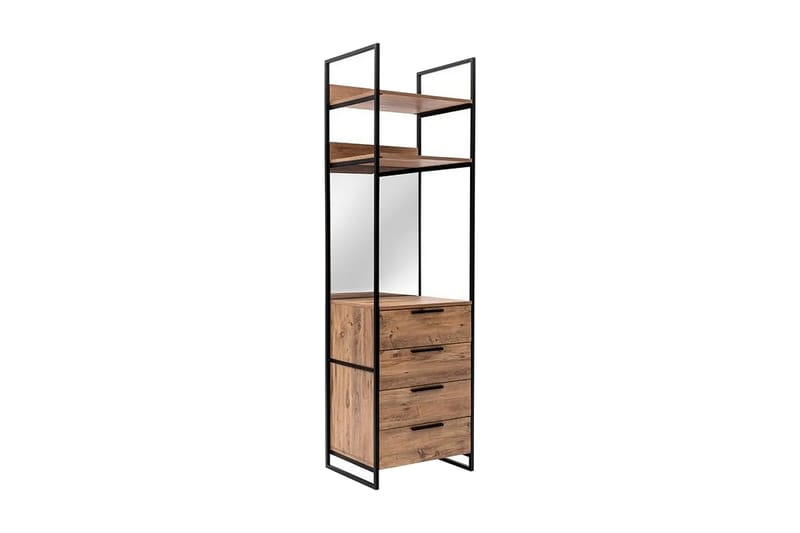 Vaatekaappi Dynamica 64x52 cm - Luonnonväri - Säilytys - Vaatesäilytys - Vaatekaappi