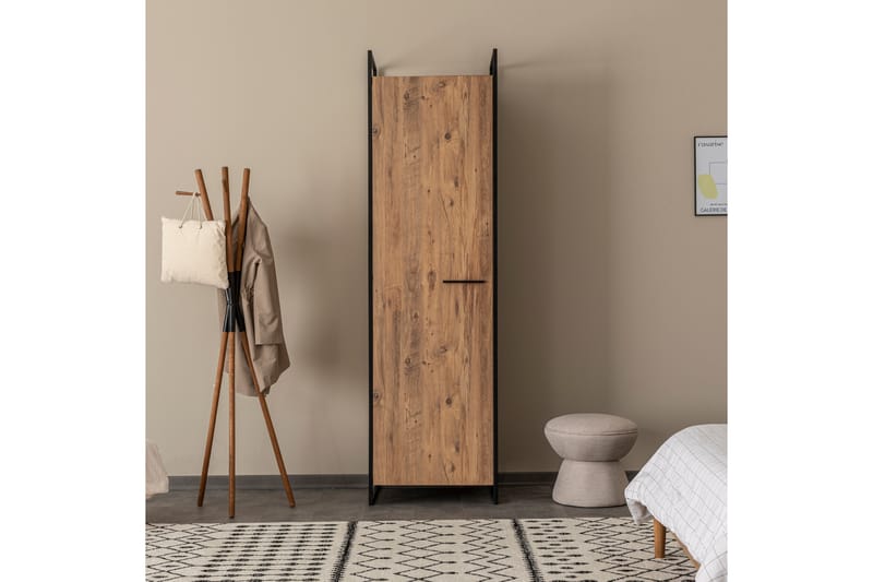 Vaatekaappi Dynamica 64x52 cm - Luonnonväri - Säilytys - Vaatesäilytys - Vaatekaappi