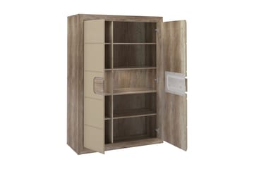 Vaatekaappi Edirne 42x109 cm - Beige/Ruskea - Säilytys - Vaatesäilytys - Vaatekaappi
