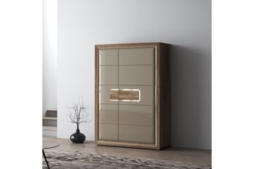 Vaatekaappi Edirne 42x109 cm - Beige/Ruskea - Säilytys - Vaatesäilytys - Vaatekaappi