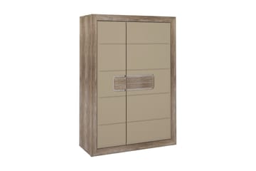 Vaatekaappi Edirne 42x109 cm - Beige/Ruskea - Säilytys - Vaatesäilytys - Vaatekaappi