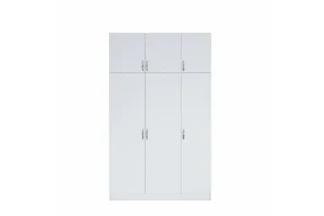 Vaatekaappi Farmdon 6 Kaappia 55x145 cm - Valkoinen - Säilytys - Vaatesäilytys - Vaatekaappi