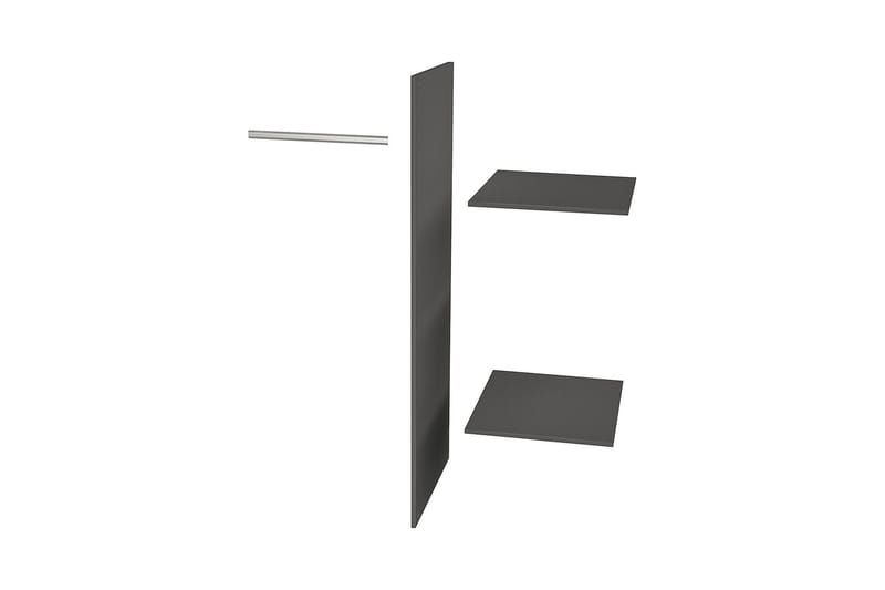 Vaatekaappi Floella 55 cm, Musta