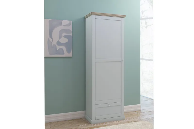 Vaatekaappi Galen, Harmaa/Ruskea