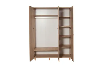 Vaatekaappi Gillberga 135 cm - Ruskea/Tammi - Säilytys - Kaappi - Säilytyskaappi