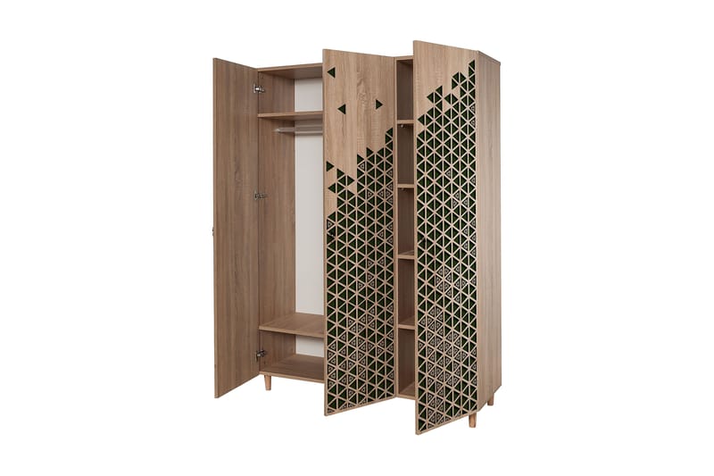 Vaatekaappi Gillberga 135 cm - Säilytys - Vaatesäilytys - Vaatekaappi