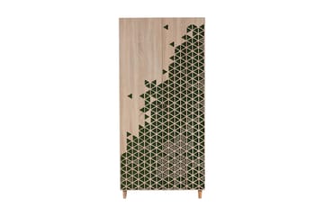Vaatekaappi Gillberga 90 cm - Ruskea - Säilytys - Vaatesäilytys - Vaatekaappi