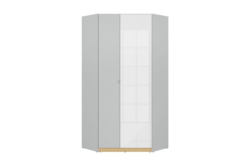 Vaatekaappi Hagelsrum - Harmaa - Säilytys - Vaatesäilytys - Vaatekaappi - Kulmavaatekaappi
