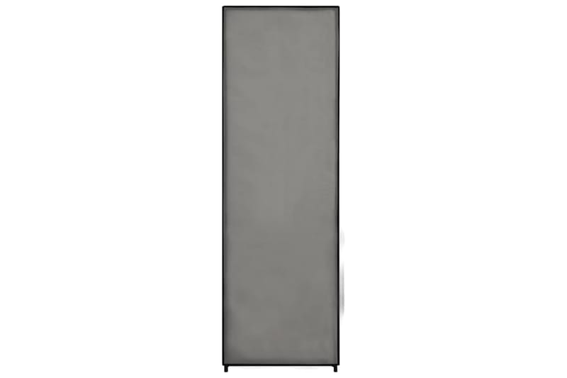 Vaatekaappi harmaa 87x49x159 cm kangas - Harmaa - Säilytys - Vaatesäilytys - Vaatekaappi