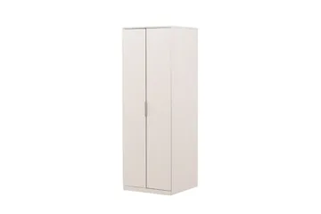 Vaatekaappi ilman peiliä Venture Home Nice-vaatekaappi 60x177 cm beige Beige - Säilytys - Vaatesäilytys - Vaatekaappi